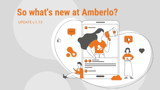Amberlo 1.13 Update: Export to Excel & Organization Based Data Access Restrictions