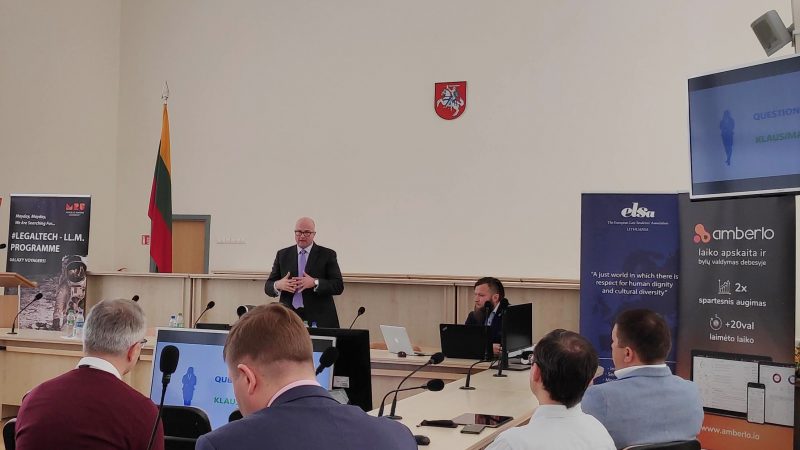 Legaltech conference Vilnius - blog image