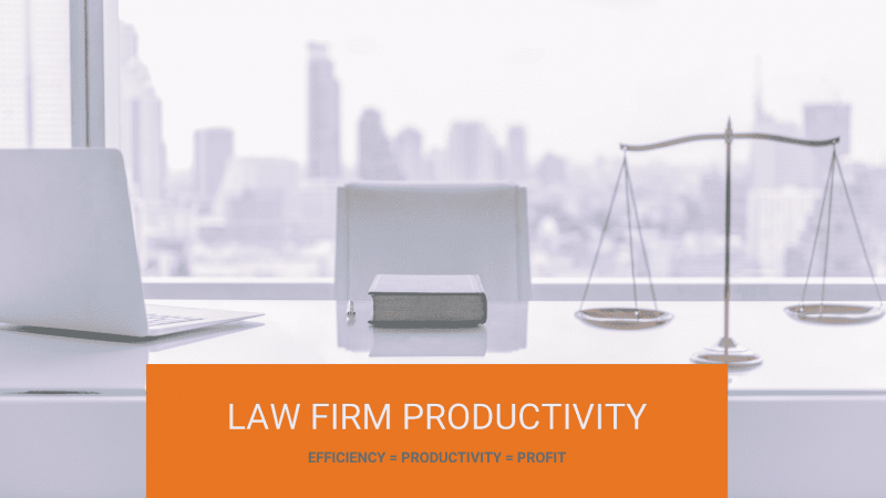 Law firm productivity - cover image