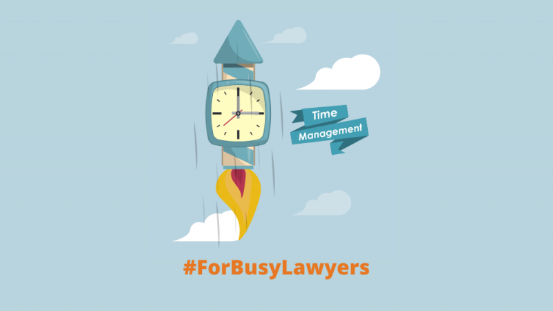 time management tips for lawyers